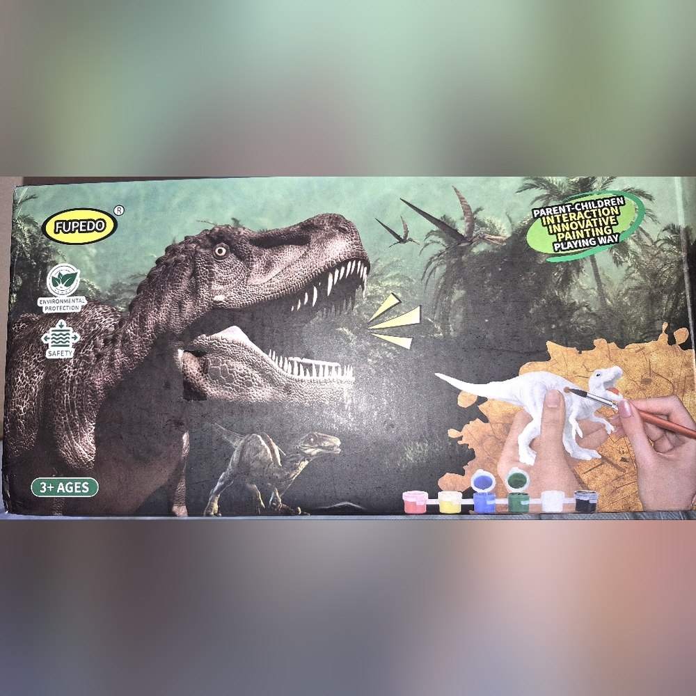 10 Plastic Dinosaurs Play Set For Kids